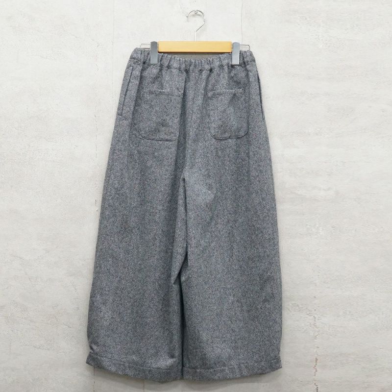 Branch m‘.,ブランチエム,ナチュラル,30代,40代,50代,60代,ゆったり,ウール,パンツ,ボウルパンツ,裏地,バルーンパンツ