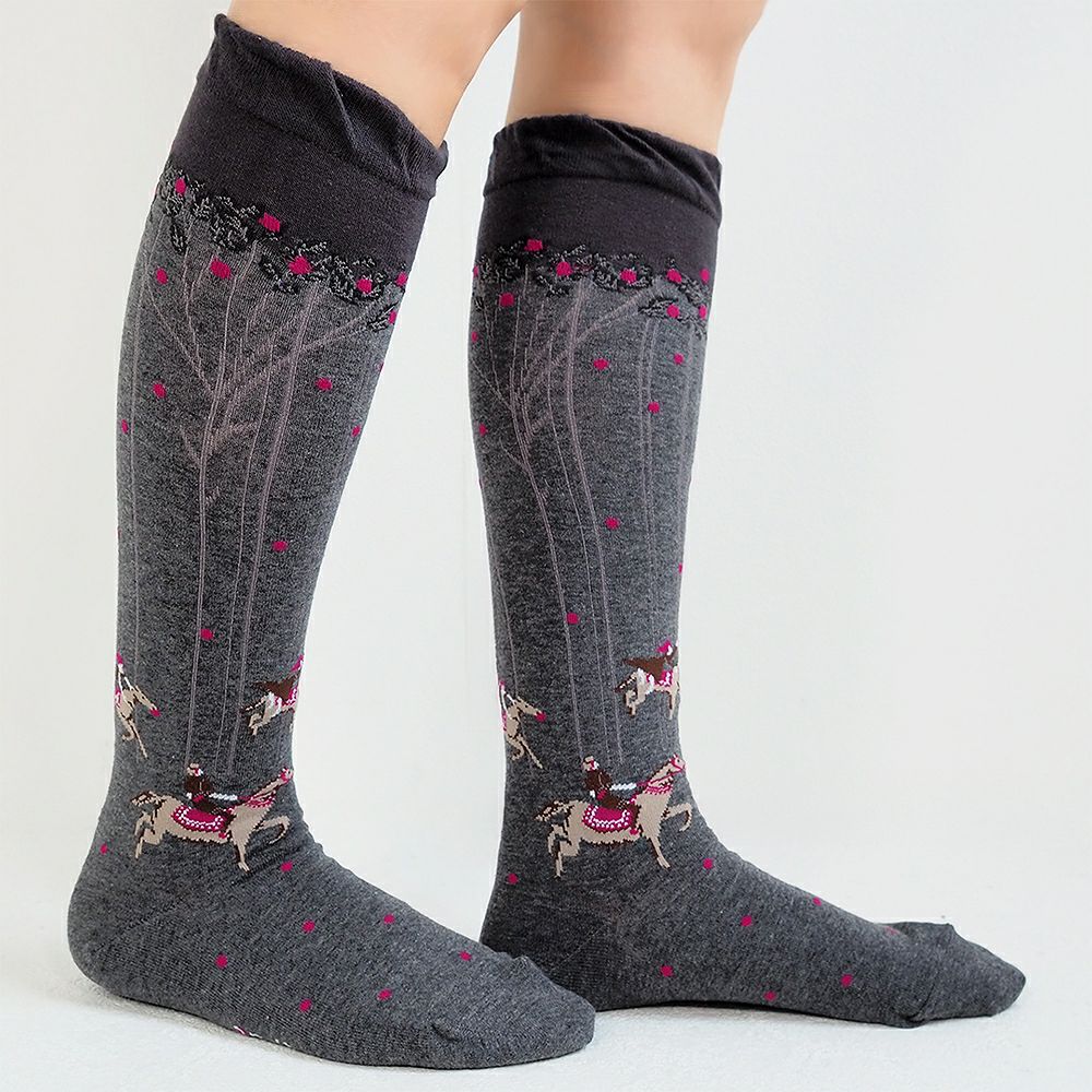 Branch m‘.,ブランチエム,ナチュラル,30代,40代,50代,60代,ゆったり,綿,コットン靴下,くつした,ハイソックス,ソックス,柄ソックス,柄靴下