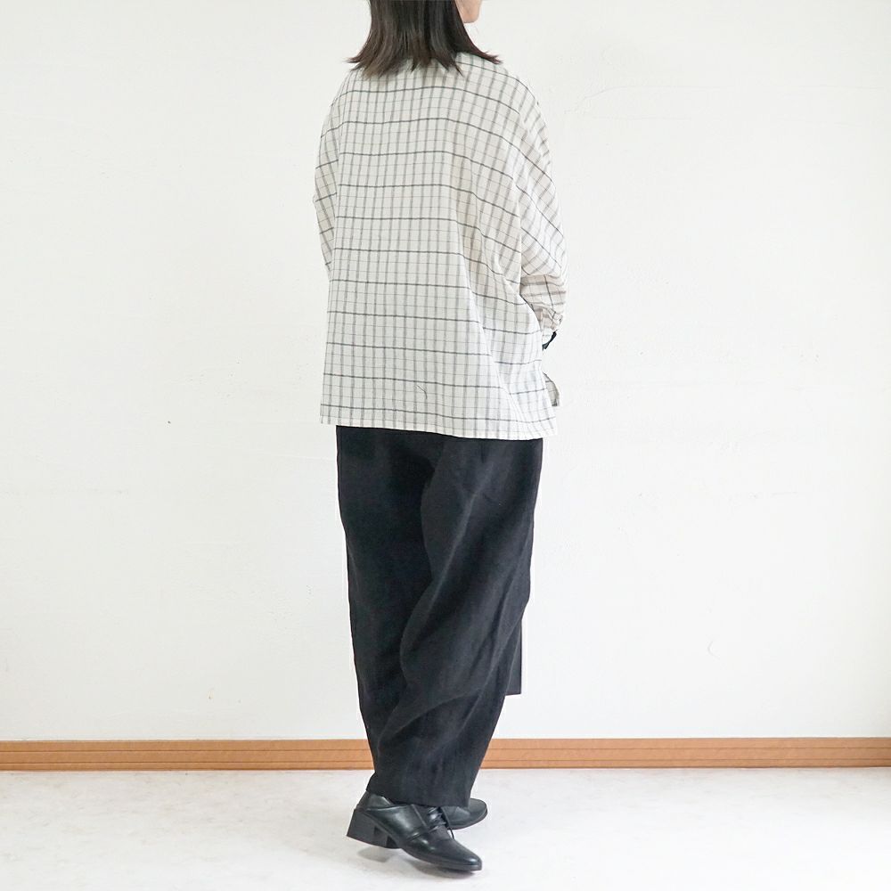 Branch m‘.,ブランチエム,ナチュラル,30代,40代,50代,60代,リネン,ゆったり,フォーマル,オケージョン,セットアップ,pants,パンツ,コクーンパンツ,リネンパンツ,バレルレッグパンツ