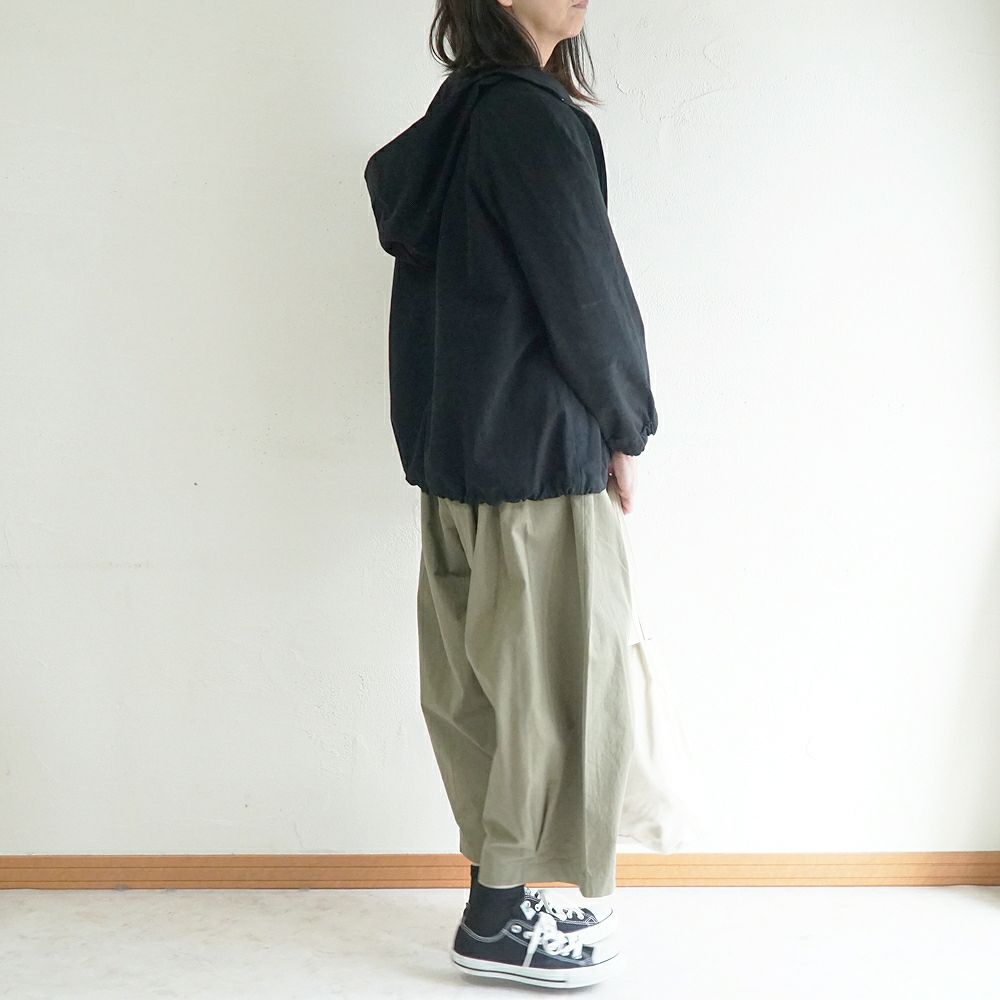 Branch m‘.,ブランチエム,ナチュラル,30代,40代,50代,60代,リネン,ゆったり,ジャケット,ブルゾン,フードジャケット,撥水,フード,アウター,ライトアウター,マンパ,マウンテンパーカー