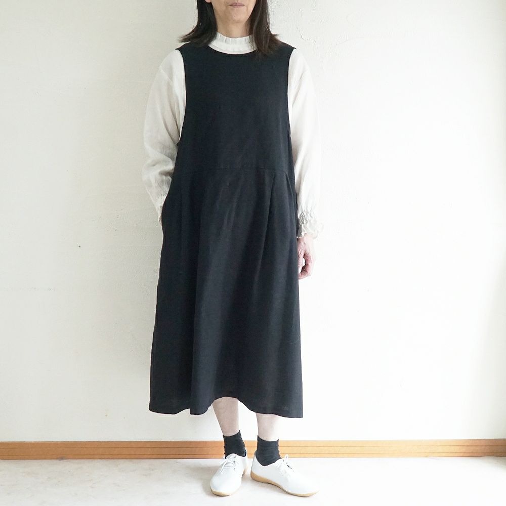 Branch m‘.,ブランチエム,ナチュラル,30代,40代,50代,60代,リネン,ゆったり,blouse,ブラウス,リネンブラウス,フリルブラウス,チェックブラウス,