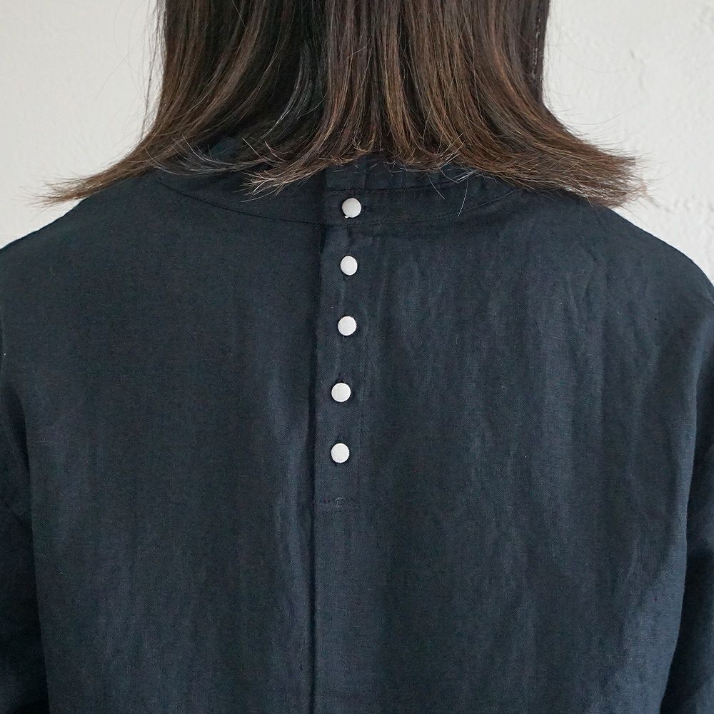 Branch m‘.,ブランチエム,ナチュラル,30代,40代,50代,60代,リネン,ゆったり,blouse,ブラウス,リネンブラウス,フリルブラウス,チェックブラウス,