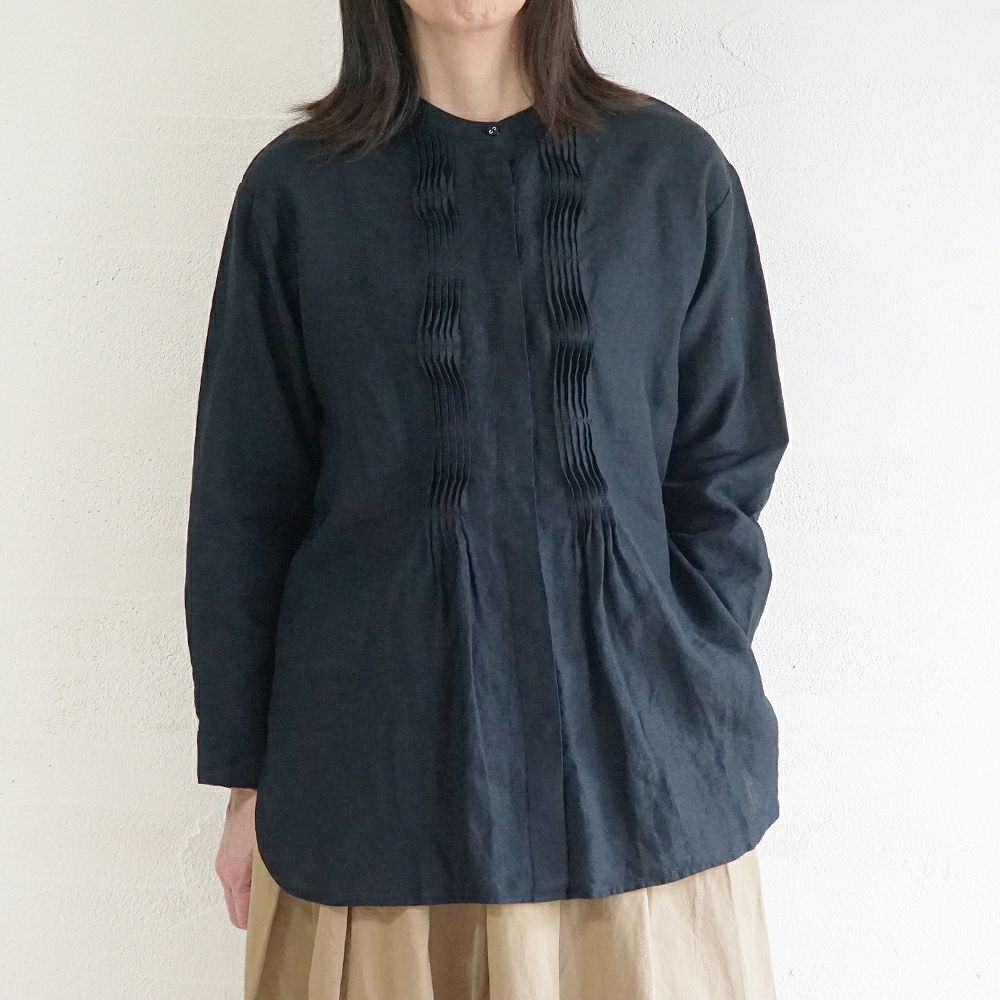 Branch m‘.,ブランチエム,ナチュラル,30代,40代,50代,60代,リネン,ゆったり,blouse,ブラウス,リネンブラウス,チュニック,チュニックブラウス,リネンチュニック,ピンタック,ピンタックブラウス,ピンタックチュニック