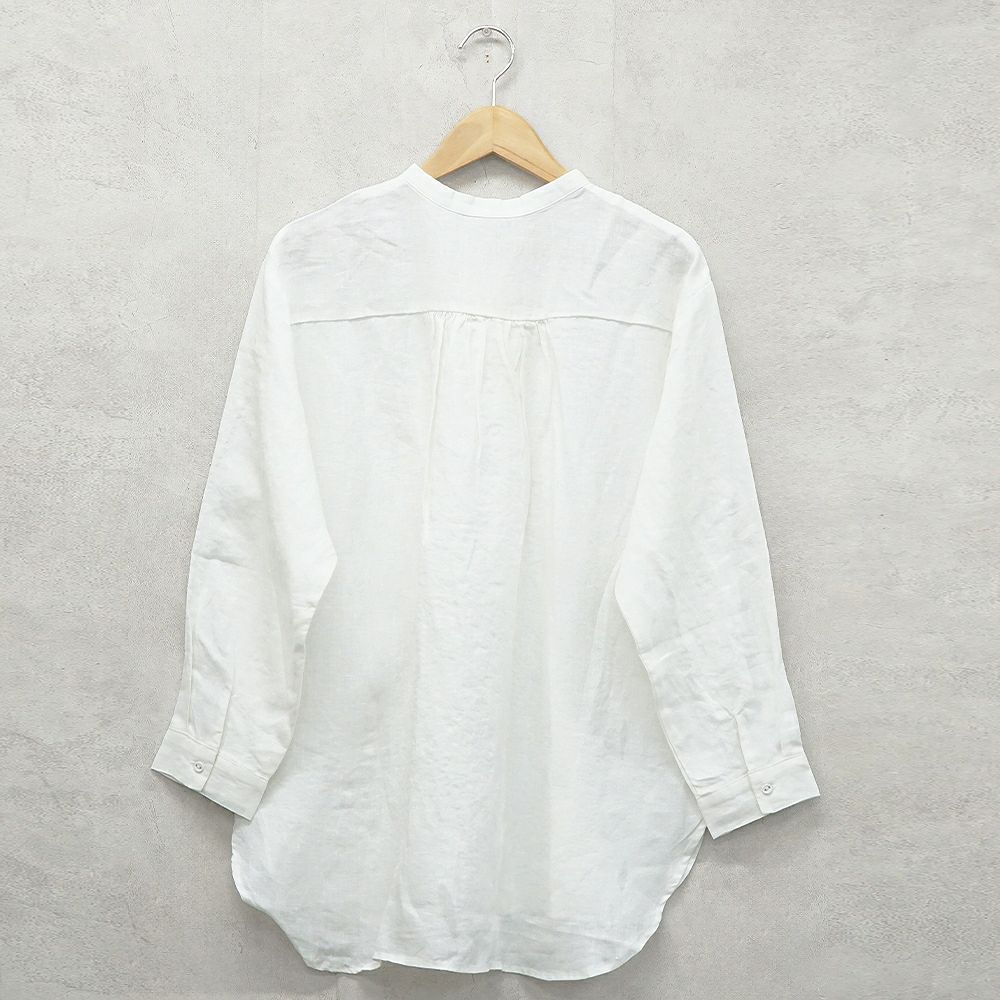 Branch m‘.,ブランチエム,ナチュラル,30代,40代,50代,60代,リネン,ゆったり,blouse,ブラウス,リネンブラウス,チュニック,チュニックブラウス,リネンチュニック,ピンタック,ピンタックブラウス,ピンタックチュニック